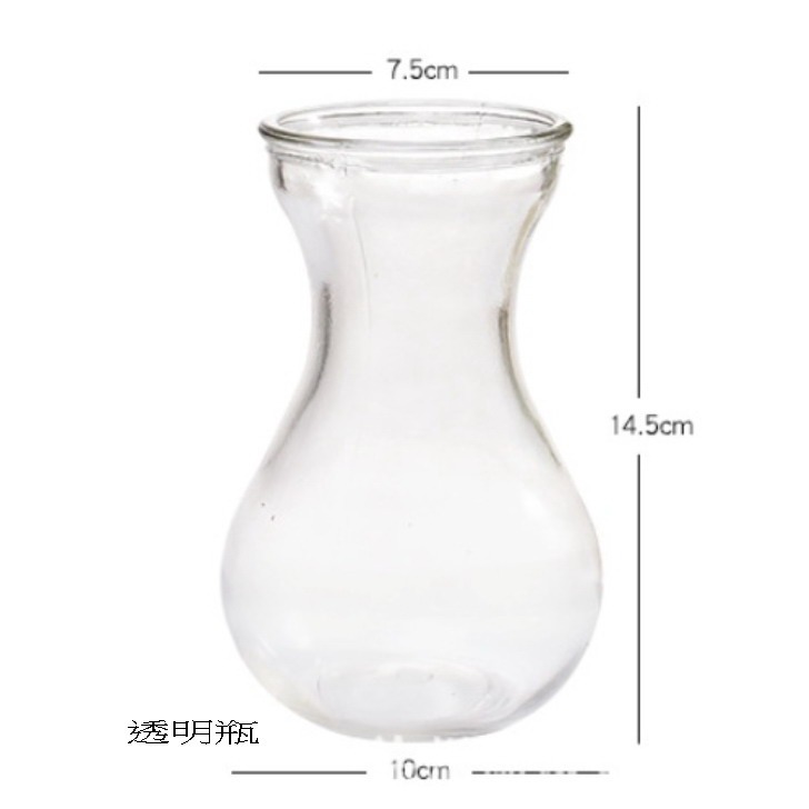 【巨路生活】迷你花瓶 小花瓶 水培植物花瓶-細節圖3