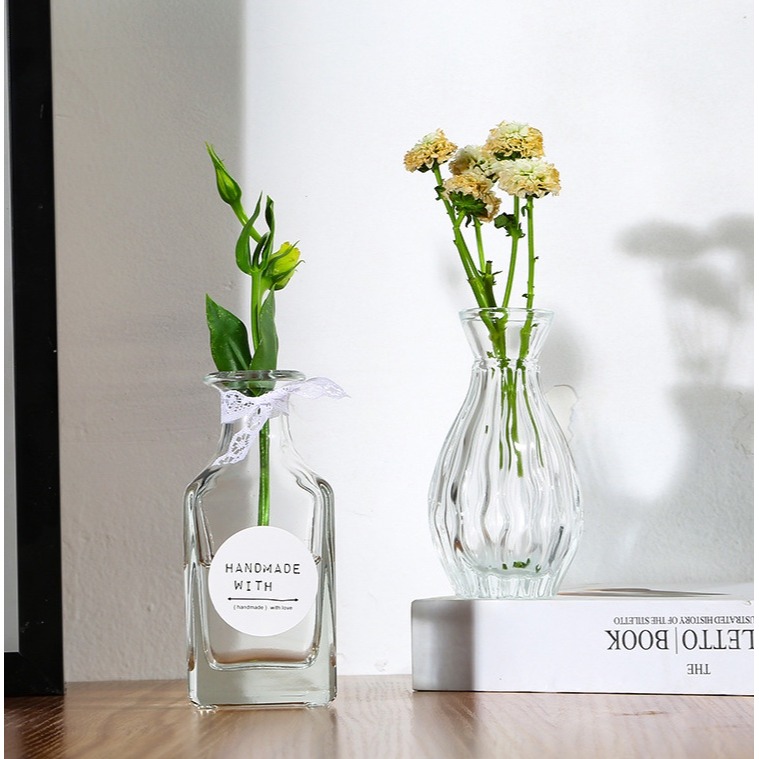 【巨路生活】迷你花瓶 小花瓶 水培植物花瓶-細節圖4