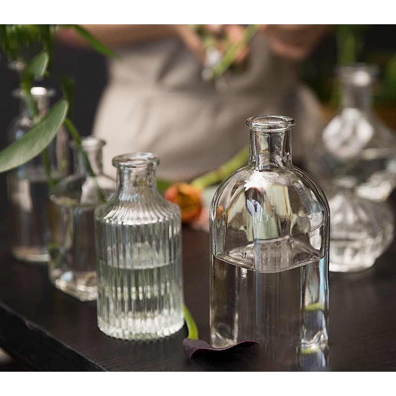 【巨路生活】迷你花瓶 小花瓶 水培植物花瓶-細節圖6