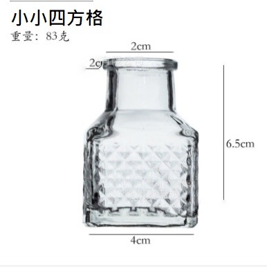 【巨路生活】迷你花瓶 小花瓶 水培植物花瓶-細節圖7