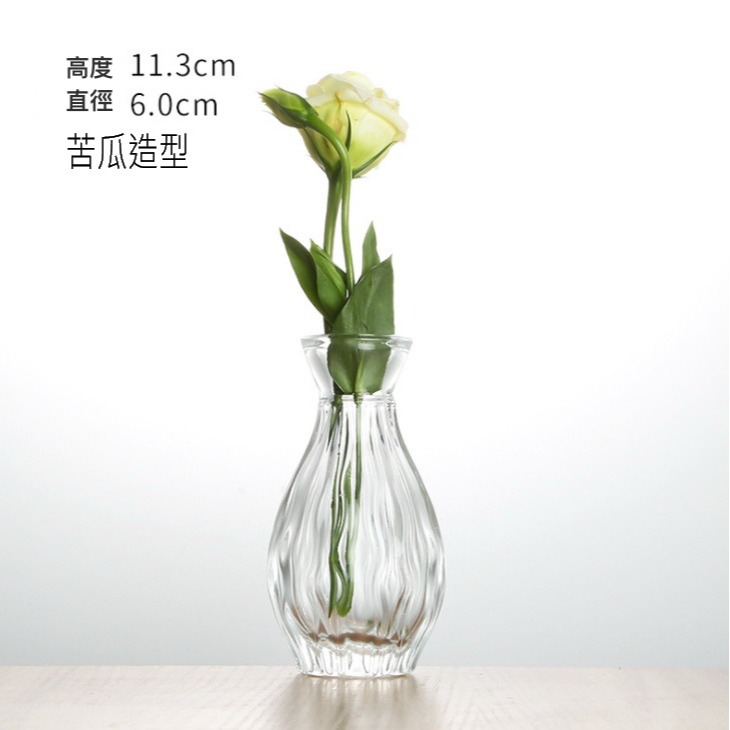 【巨路生活】迷你花瓶 小花瓶 水培植物花瓶-細節圖9