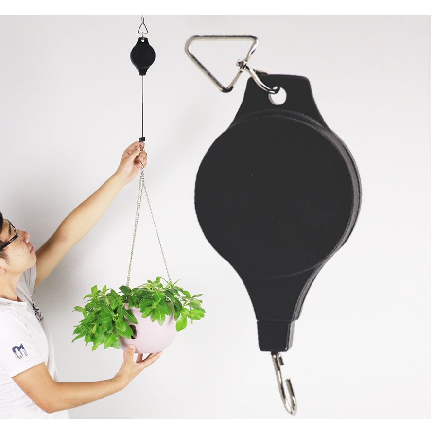 【巨路生活】吊籃花盆 藤編織吊籃花盆-細節圖7