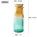 【巨路生活】歐式彩色玻璃花瓶 高腳花瓶30cm 花器-規格圖10