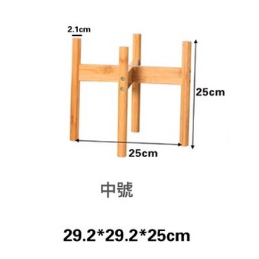 【巨路生活】實木十字花架 陽臺小花架 多肉花盆架-細節圖9