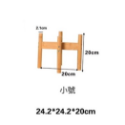 【巨路生活】實木十字花架 陽臺小花架 多肉花盆架-規格圖11