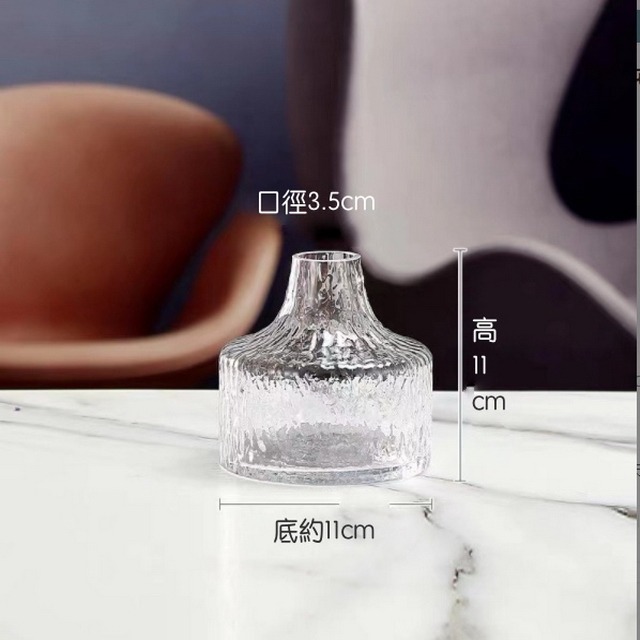 【巨路生活】造型花瓶 花器 芬蘭冰川花瓶-細節圖3