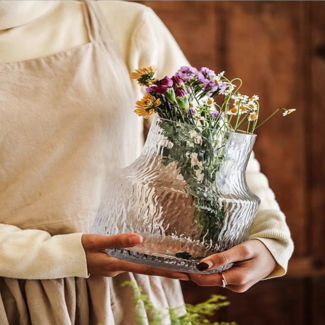 【巨路生活】造型花瓶 花器 芬蘭冰川花瓶-細節圖9