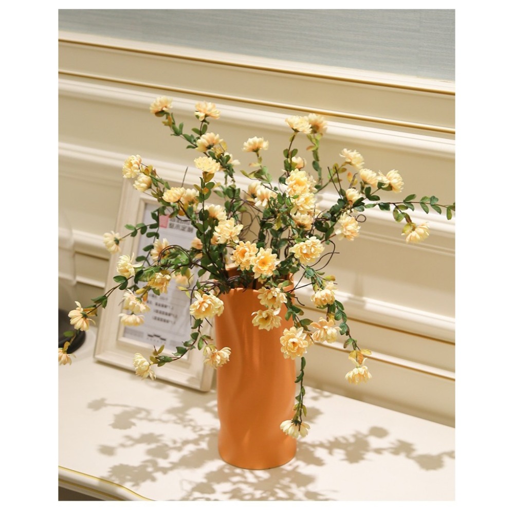 【巨路生活】Picasso陶瓷花瓶 莫蘭迪色家居擺件-細節圖9