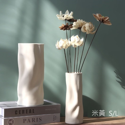 【巨路生活】Picasso陶瓷花瓶 莫蘭迪色家居擺件-規格圖10