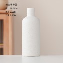 【巨路生活】白色陶瓷花瓶 條紋陶瓷花瓶 裝飾工藝術品-規格圖9