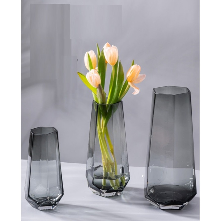 【巨路生活】透明花瓶玻璃 造型花瓶 水培植物花瓶-細節圖7