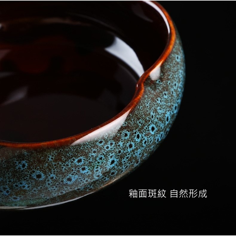 【巨路生活】插花盆 水培植物盆 陶瓷花盆 大口徑水養花盆 一葉蓮銅錢草碗蓮專用盆缸-細節圖10