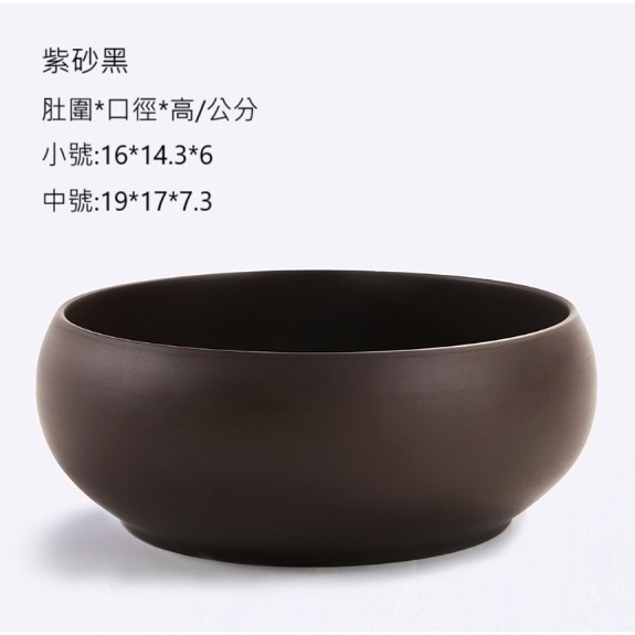 【巨路生活】插花盆 水培植物盆 陶瓷花盆 大口徑水養花盆 一葉蓮銅錢草碗蓮專用盆缸-規格圖10