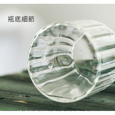【巨路生活】條紋玻璃花瓶 簡約透明 花瓶-細節圖7