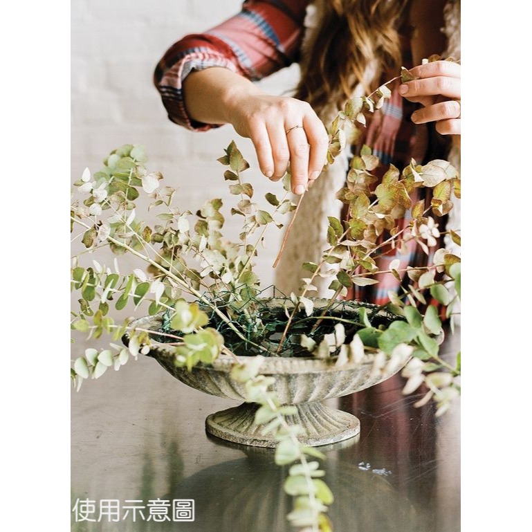 【巨路生活】插花雞網 長50公分 六角鐵絲網 雞籠 工藝綠色塗層-細節圖2