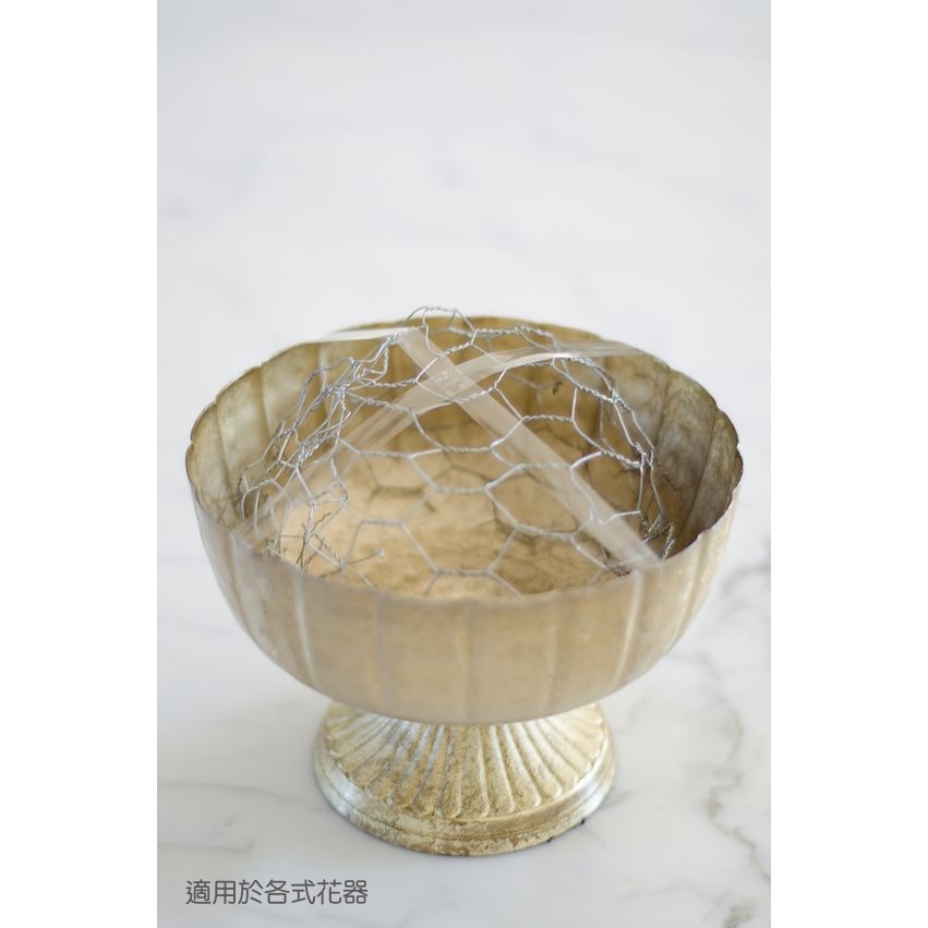 【巨路生活】插花雞網 長50公分 六角鐵絲網 雞籠 工藝綠色塗層-細節圖7