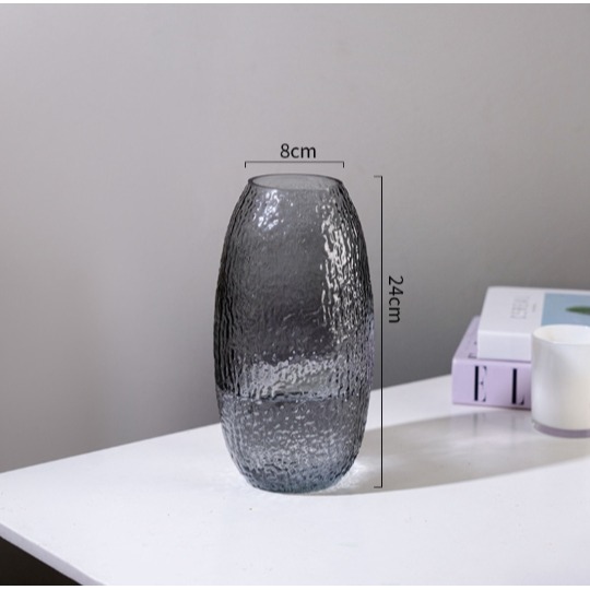 【巨路生活】玄關大型玻璃花瓶 透明水養花瓶-規格圖10