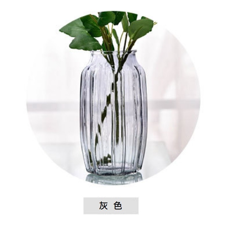 【巨路生活】 多角造型花瓶|花器  花瓶凹槽線條光影更豐富-規格圖9
