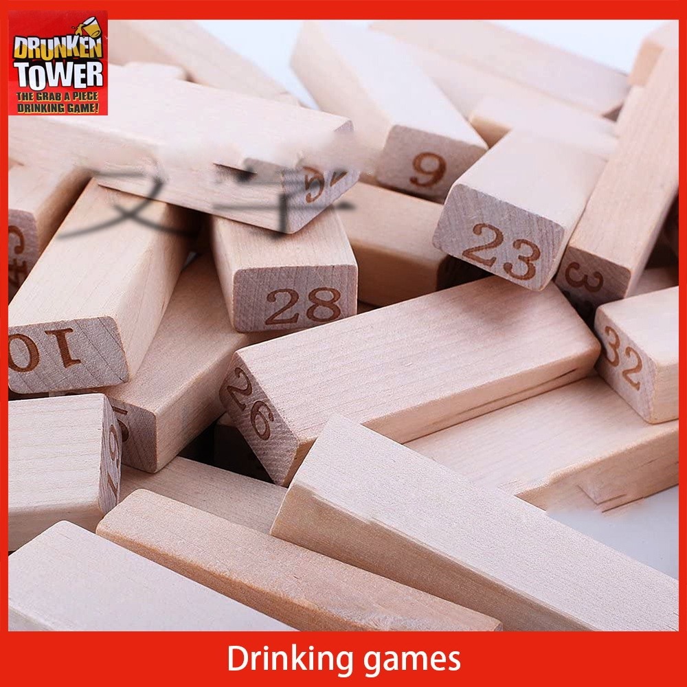 【巨路生活】drunken tower積木益智遊戲 疊疊樂酒杯套裝-細節圖4