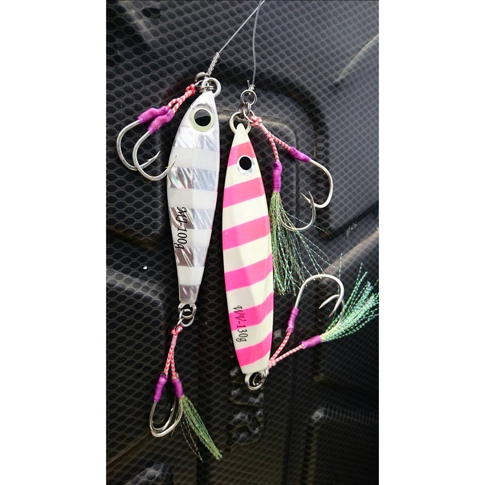 路亞天堂 莎美 綁好的鐵板鈎   路亞 軟蟲 鐵板 VIB-細節圖4