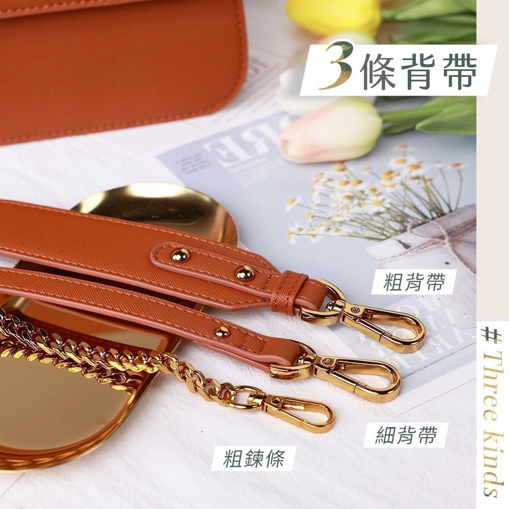 【7-ELEVEN門市團購】JOJOGO 鉑金百搭造型鏈條包 鏈條包 單肩小包 方包 女用包 斜肩包 包包 斜背包-細節圖2