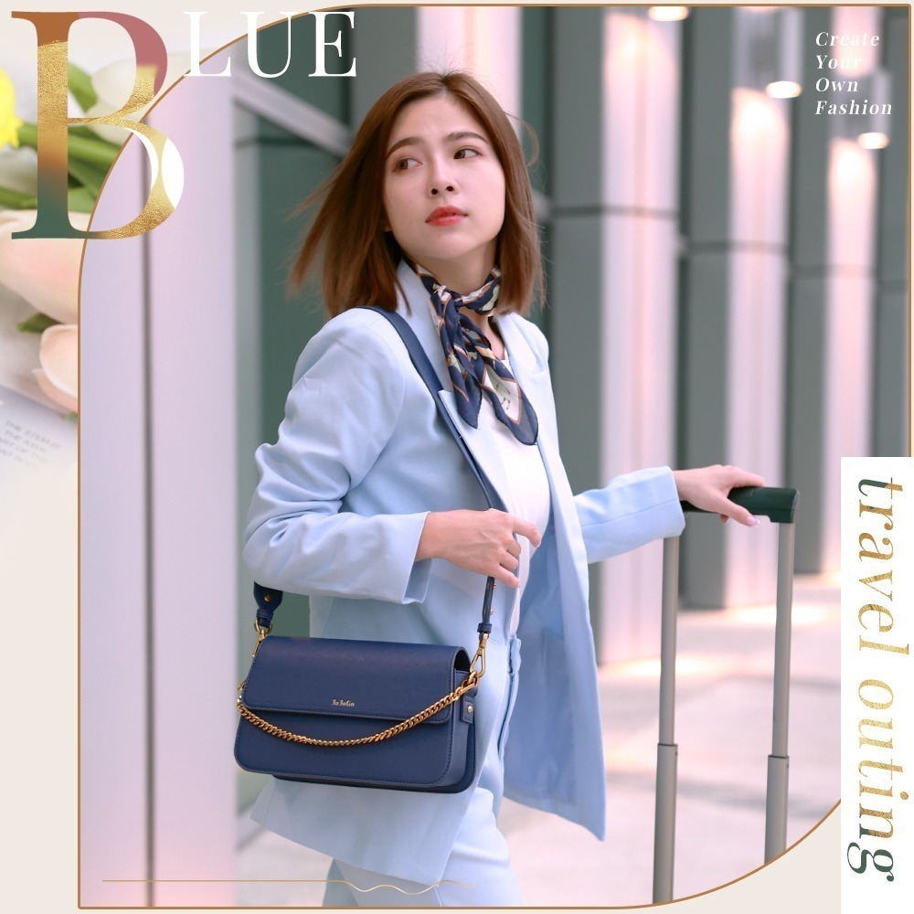 【限時購】JOJOGO 鉑金百搭造型鏈條包 鏈條包 單肩小包 方包 女用包 斜肩包 包包 斜背包-規格圖10