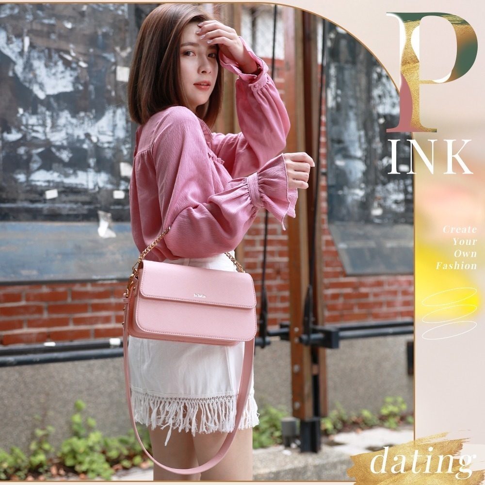 【限時購】JOJOGO 鉑金百搭造型鏈條包 鏈條包 單肩小包 方包 女用包 斜肩包 包包 斜背包-規格圖10