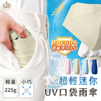 JOJOGO 超輕迷你UV口袋雨傘 超強防曬 黑膠傘 防曬傘 遮陽傘 晴雨傘 迷你傘 抗UV傘 口袋傘 摺疊傘 自動傘