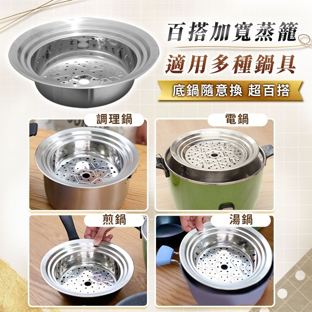 【7-ELEVEN 門市團購】Wondamom 不鏽鋼百搭調理鍋六件組  304不鏽鋼 內鍋 湯鍋 燉鍋 萬用鍋-細節圖5