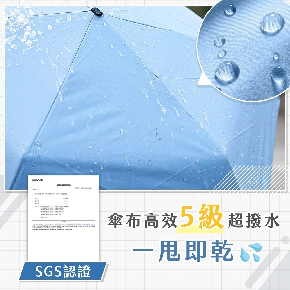 【限時購】JOJOGO 極薄自動輕羽傘 黑膠自動傘 防曬傘 遮陽傘 晴雨傘 自動傘 輕量傘-細節圖9