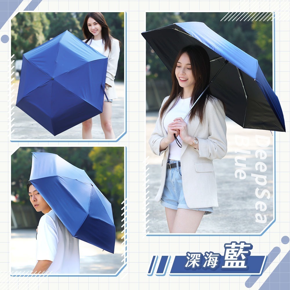 【限時購】JOJOGO 極薄自動輕羽傘 黑膠自動傘 防曬傘 遮陽傘 晴雨傘 自動傘 輕量傘-規格圖11