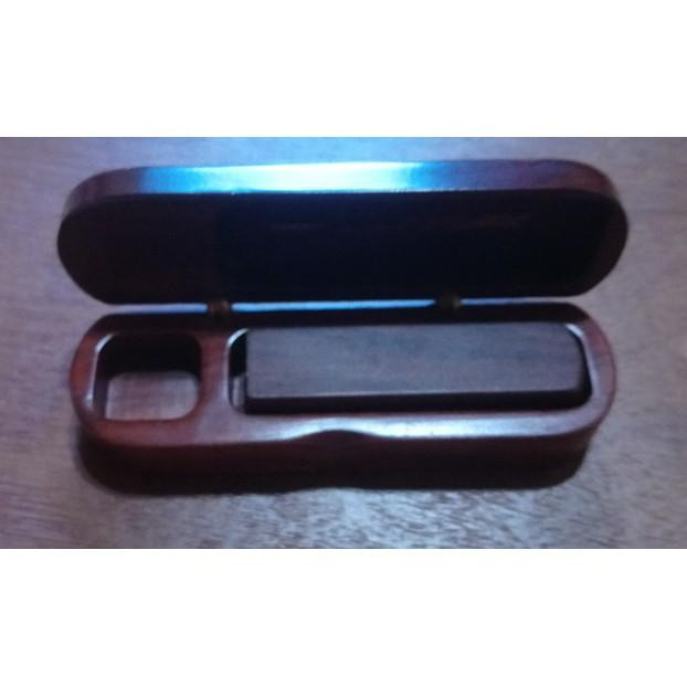 印章 印章盒 木盒收納 實木質便攜式 木制實木雕印章收納-細節圖3