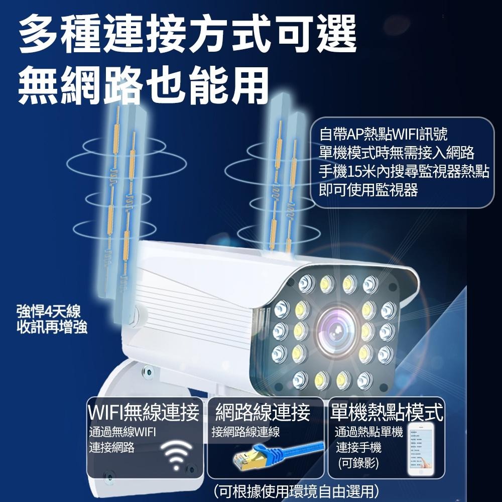 yoosee旗艦 300萬畫素 WiFi監視器 2K超清 戶外防水  彩色夜視 廣角鏡頭 遠端 無線 網路攝影機 凱利源-細節圖2