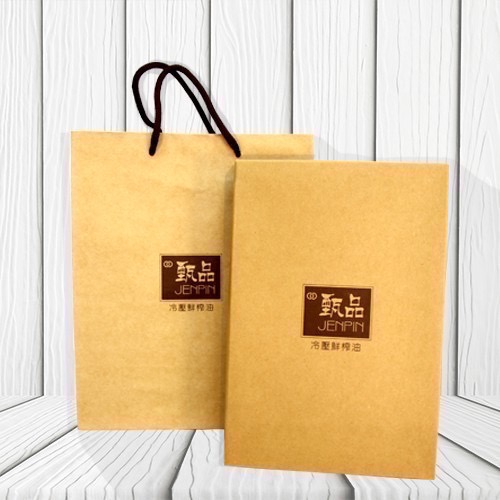 ￼甄品油舖 黑瓶250ml 2入客製化禮盒提袋組-細節圖9