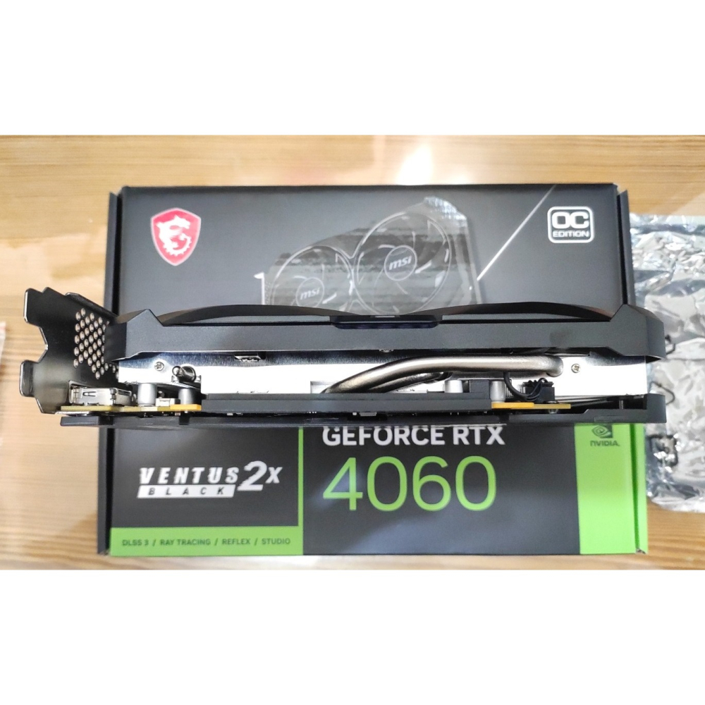 保固內 保固長 微星 RTX 4060 VENTUS 2X BLACK 8G OC RTX4060 GeForce-細節圖3
