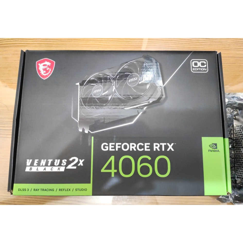 保固內 保固長 微星 RTX 4060 VENTUS 2X BLACK 8G OC RTX4060 GeForce-細節圖7