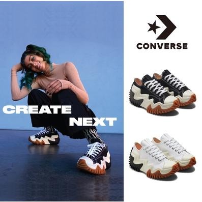 converse Run Star Motion 增高 厚底 鋸齒 高筒 休閒鞋 帆布鞋 防滑 耐磨 172896C