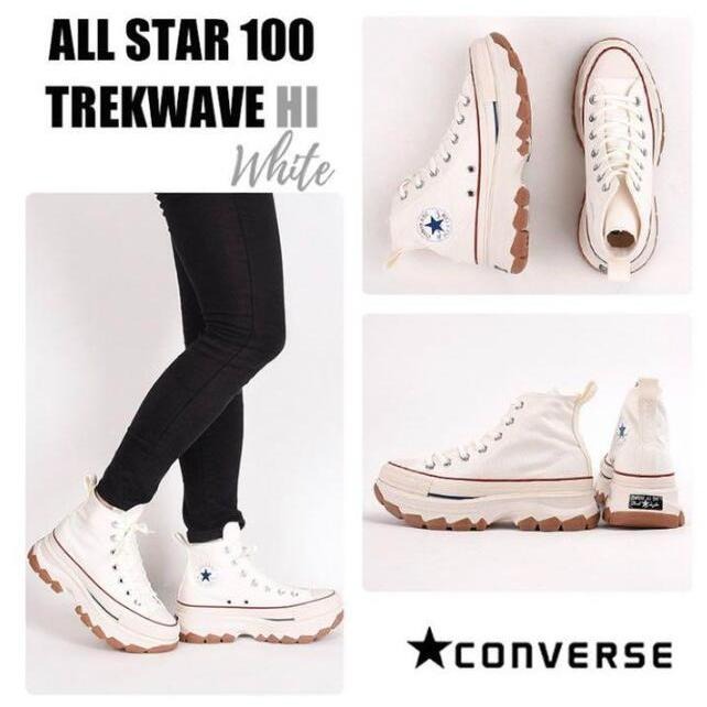 converse ALL STAR 100 TREKWAVE OX 低筒 厚底 鋸齒 男女 情侶款