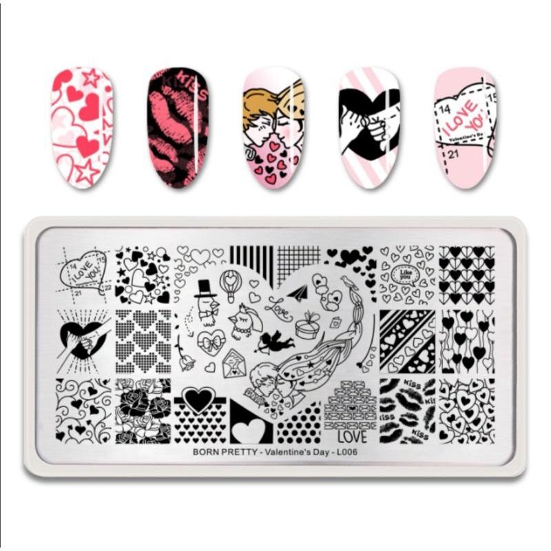 BP情人節系列美甲鋼板-細節圖5