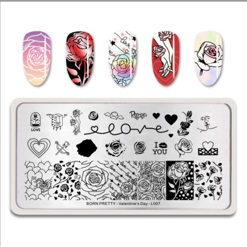 BP情人節系列美甲鋼板-細節圖6