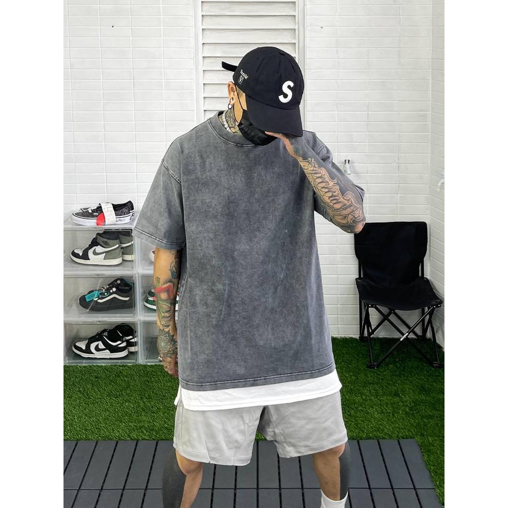 美式重磅270GG水洗短袖T 寬鬆-細節圖3