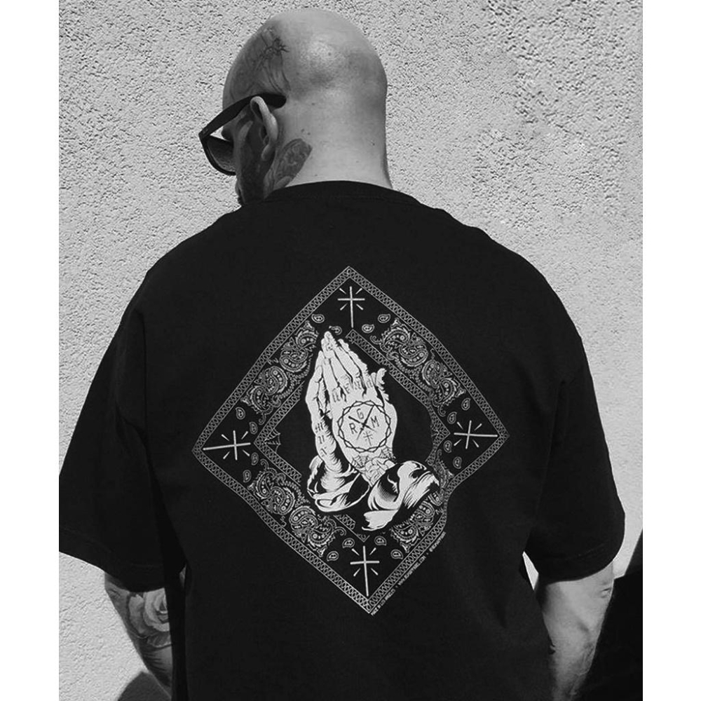 Chicano 刺青風格 短袖上衣 加大-細節圖9