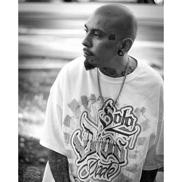 Chicano 刺青風格 T-shirt 加大-細節圖2