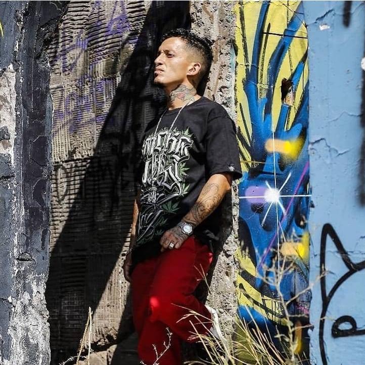 Chicano 刺青風格 T-shirt 加大-細節圖3