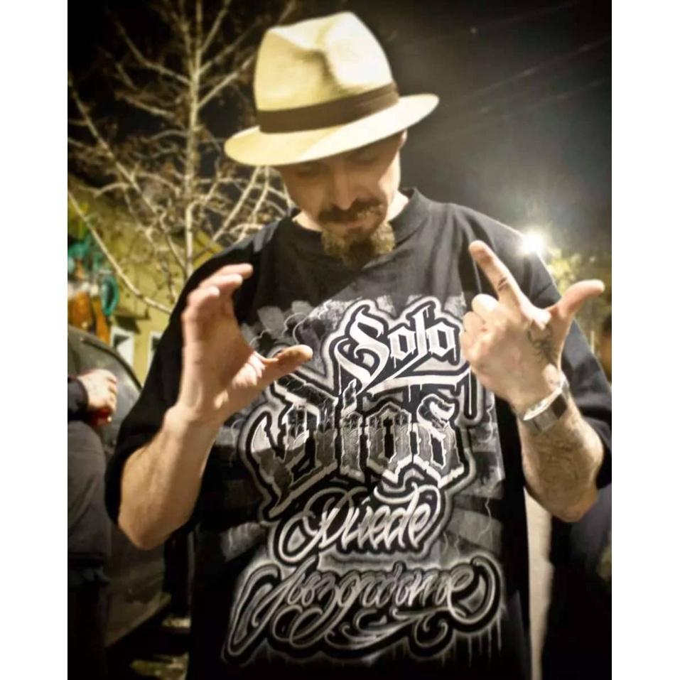 Chicano 刺青風格 T-shirt 加大-細節圖4