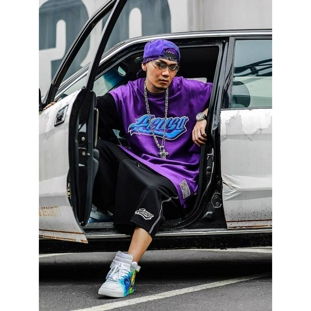 無袖印花大碼 坎肩 重磅背心-細節圖4