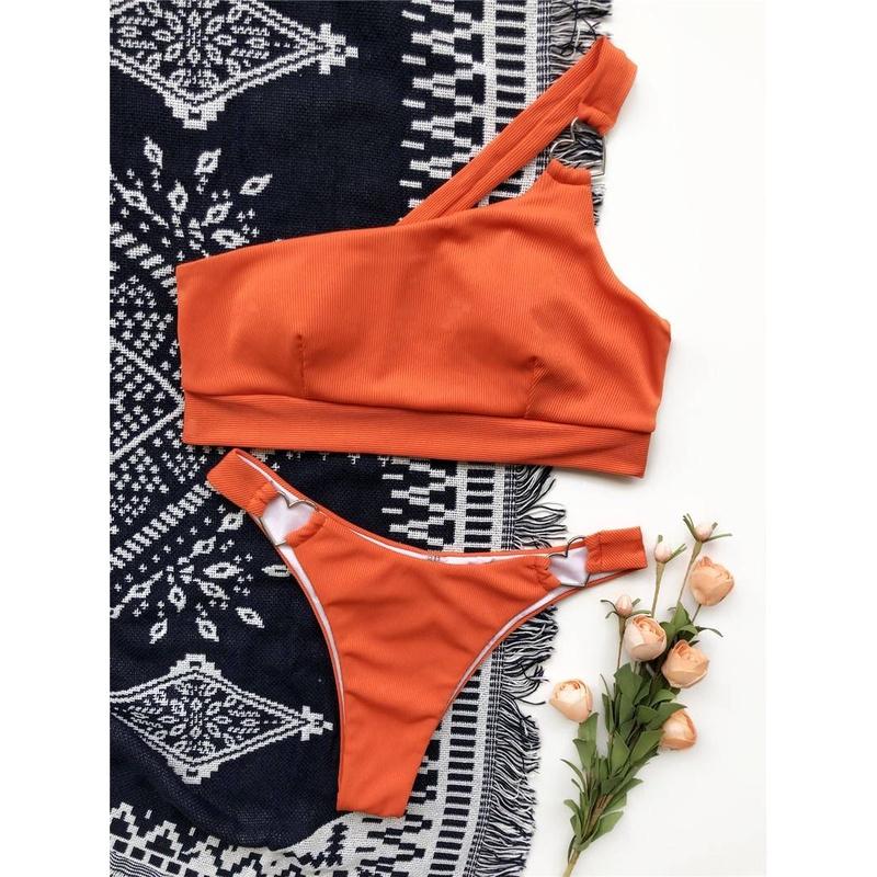 歐美熱銷單肩性感比基尼-細節圖2