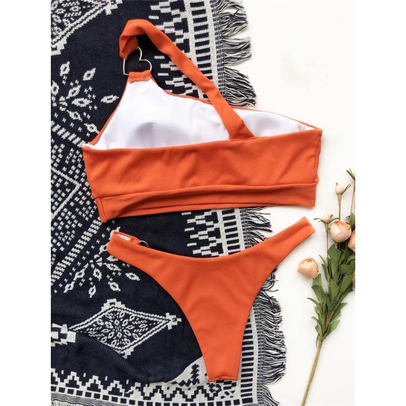 歐美熱銷單肩性感比基尼-細節圖3