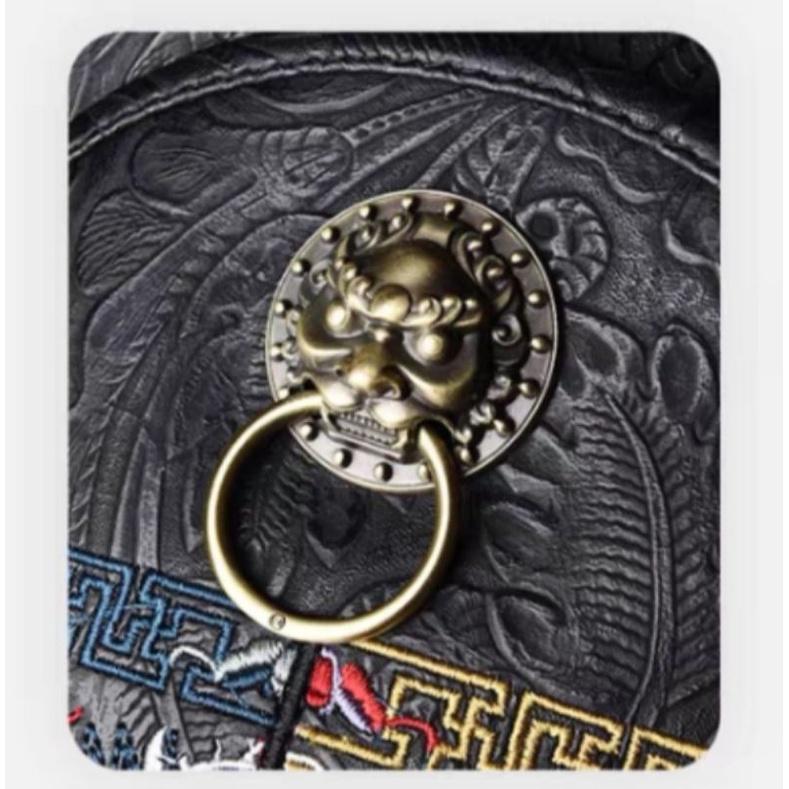 重工刺繡系列側背胸包-細節圖8