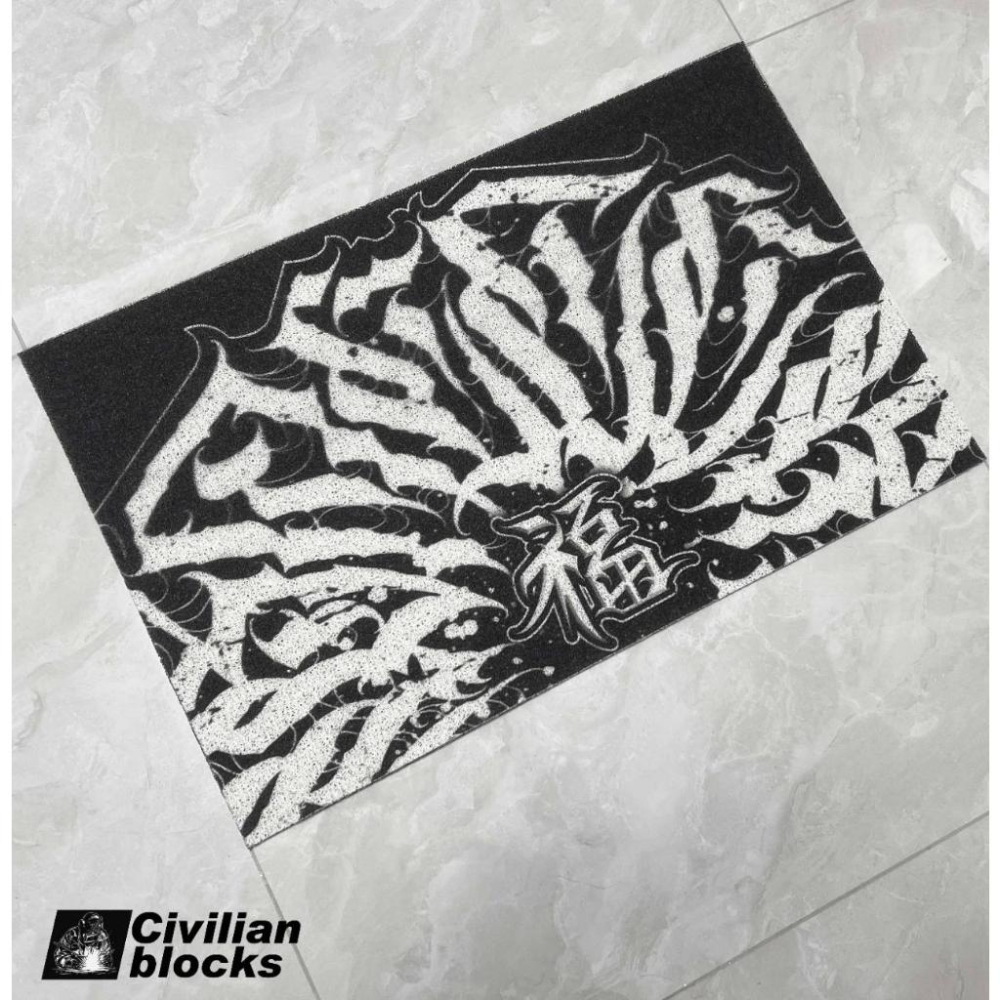 西海岸 chicano 戶外腳踏墊-細節圖2